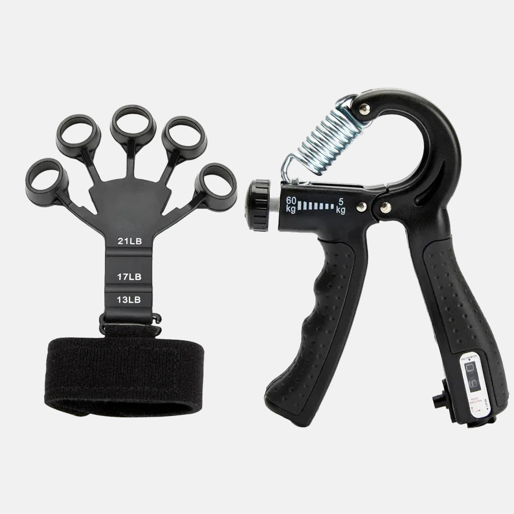 5–60 kg Adjustable Hand Gripper – Heavy-Duty Grip Strengthener for Wrist, Forearm & Finger Training