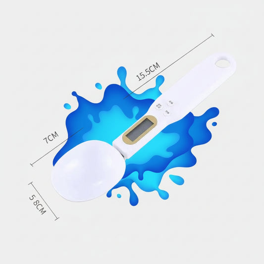 Digital Measuring Spoon Scale - 0.1-500g Precision Kitchen Scoop