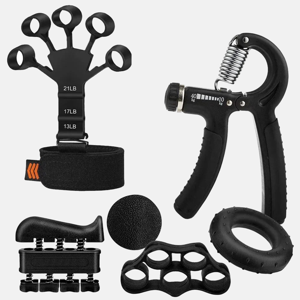 5–60 kg Adjustable Hand Gripper – Heavy-Duty Grip Strengthener for Wrist, Forearm &amp; Finger Training