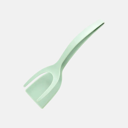 2-in-1 Silicone Cooking Tongs with Clip – Heat-Resistant Kitchen Tool