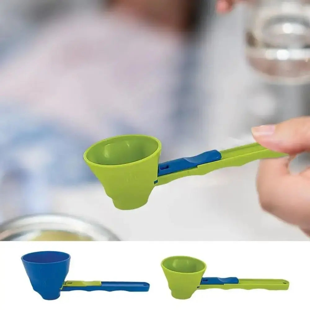 2-in-1 Sliding Coffee &amp; Protein Scoop Funnel