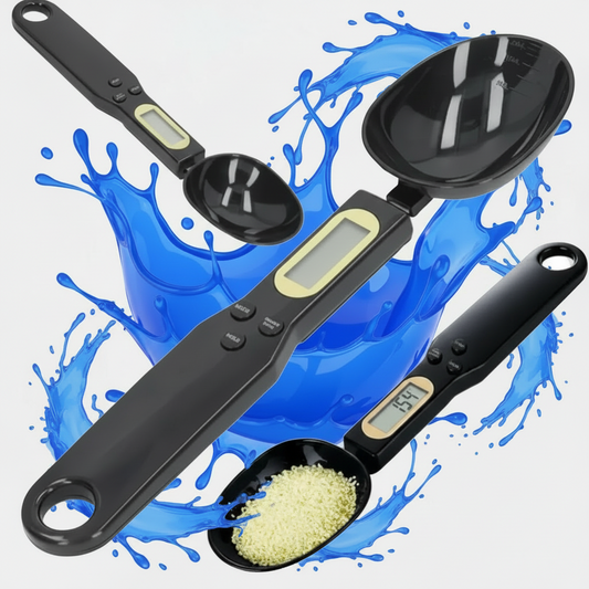 Digital Measuring Spoon Scale - 0.1-500g Precision Kitchen Scoop
