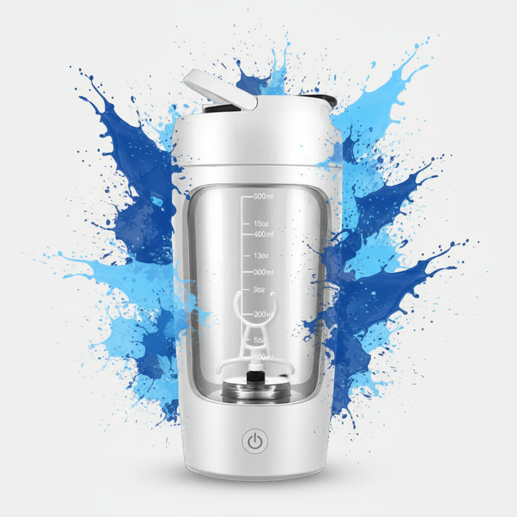 630 ml Electric Protein Mixer – USB-Rechargeable Portable Shaker